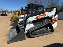 2023 BOBCAT T76 RUBBER TRACKED SKID STEER powered by diesel engine, equipped with rollcage,