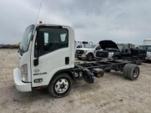2019 ISUZU NPRHD CAB & CHASSIS VN:JALC4W167L7012193 powered by diesel engine, equipped with