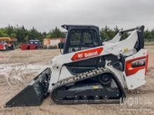 2023 BOBCAT T76 RUBBER TRACKED SKID STEER powered by diesel engine, equipped with rollcage,