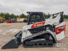 2023 BOBCAT T76 RUBBER TRACKED SKID STEER powered by diesel engine, equipped with rollcage,