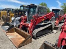 2020 TAKEUCHI TL12V2-CR RUBBER TRACKED SKID STEER SN:412003668 powered by diesel engine, equipped