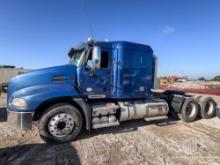 2014 MACK TRUCK TRACTOR SN:M035336 powered by Mack MP8 diesel engine, equipped with a/c, sleeper,