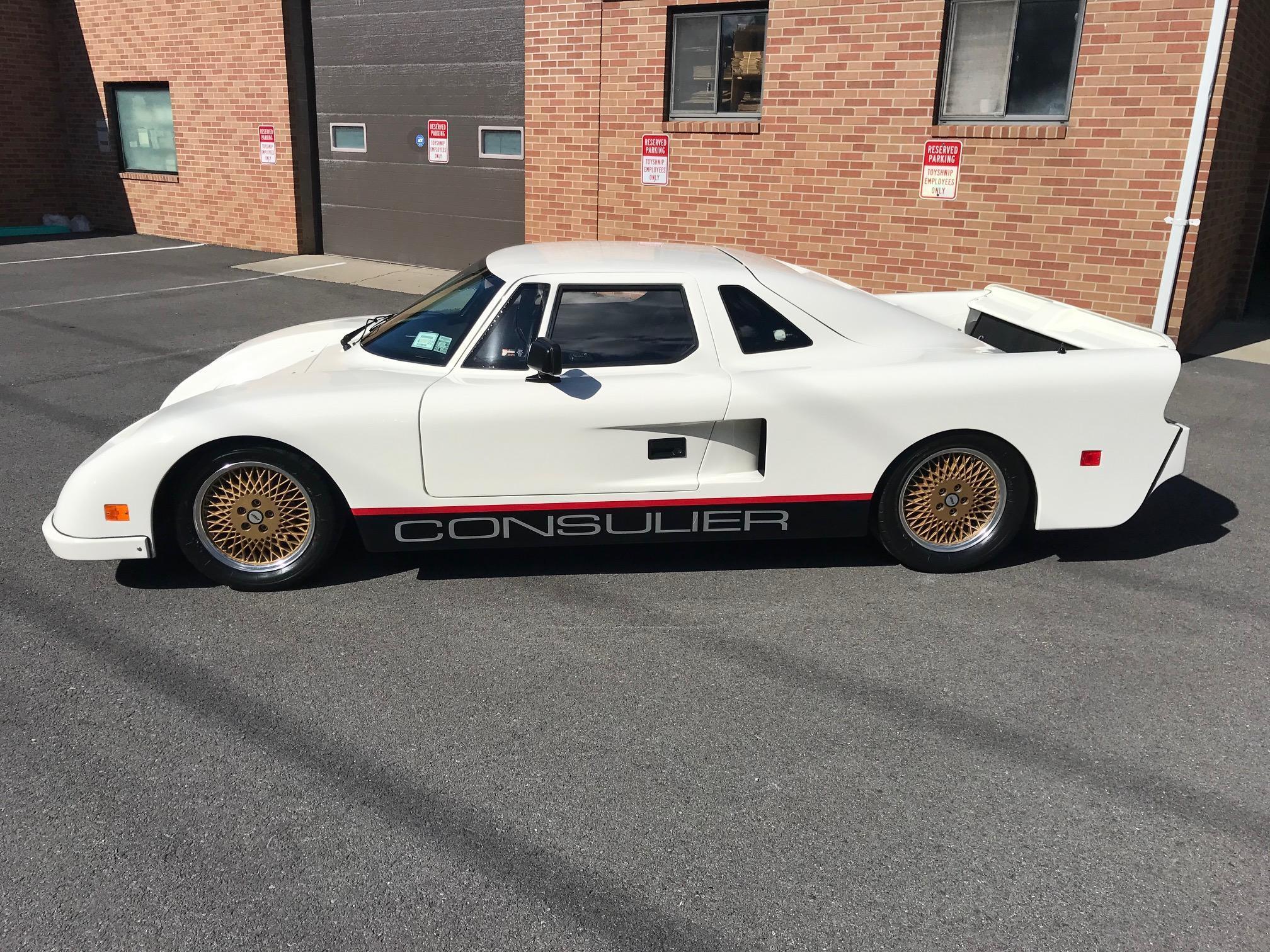 1990 MOSLER CONSULIER GTP-LX EXOTIC RACE CAR COLLECTIBLE VEHICLE VN:43CSA1123JRC1C017 Approx. 17k