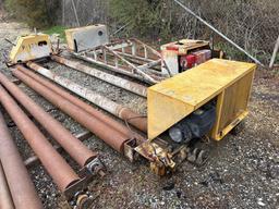 (2) SELF PROPELLED CONCRETE ROLLER SCREEDS CONCRETE EQUIPMENT EXTRA ROLLERS, 2 KOHLER GAS ENGINES ON