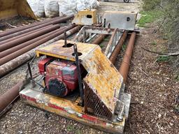 (2) SELF PROPELLED CONCRETE ROLLER SCREEDS CONCRETE EQUIPMENT EXTRA ROLLERS, 2 KOHLER GAS ENGINES ON