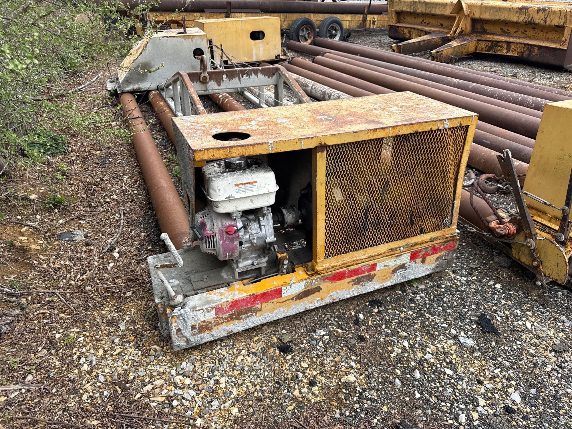 (2) SELF PROPELLED CONCRETE ROLLER SCREEDS CONCRETE EQUIPMENT EXTRA ROLLERS, 2 KOHLER GAS ENGINES ON