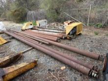 (2) SELF PROPELLED CONCRETE ROLLER SCREEDS CONCRETE EQUIPMENT EXTRA ROLLERS, 2 KOHLER GAS ENGINES ON