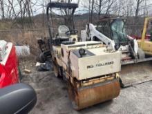 INGERSOLL RAND DD22 ASPHALT ROLLER SN:159942 powered by diesel engine, equipped with ROPS, 39.4in.