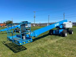 2015 GENIE S-80X BOOM LIFT SN:S80X15-13131 4x4, powered by diesel engine, equipped with 80ft.
