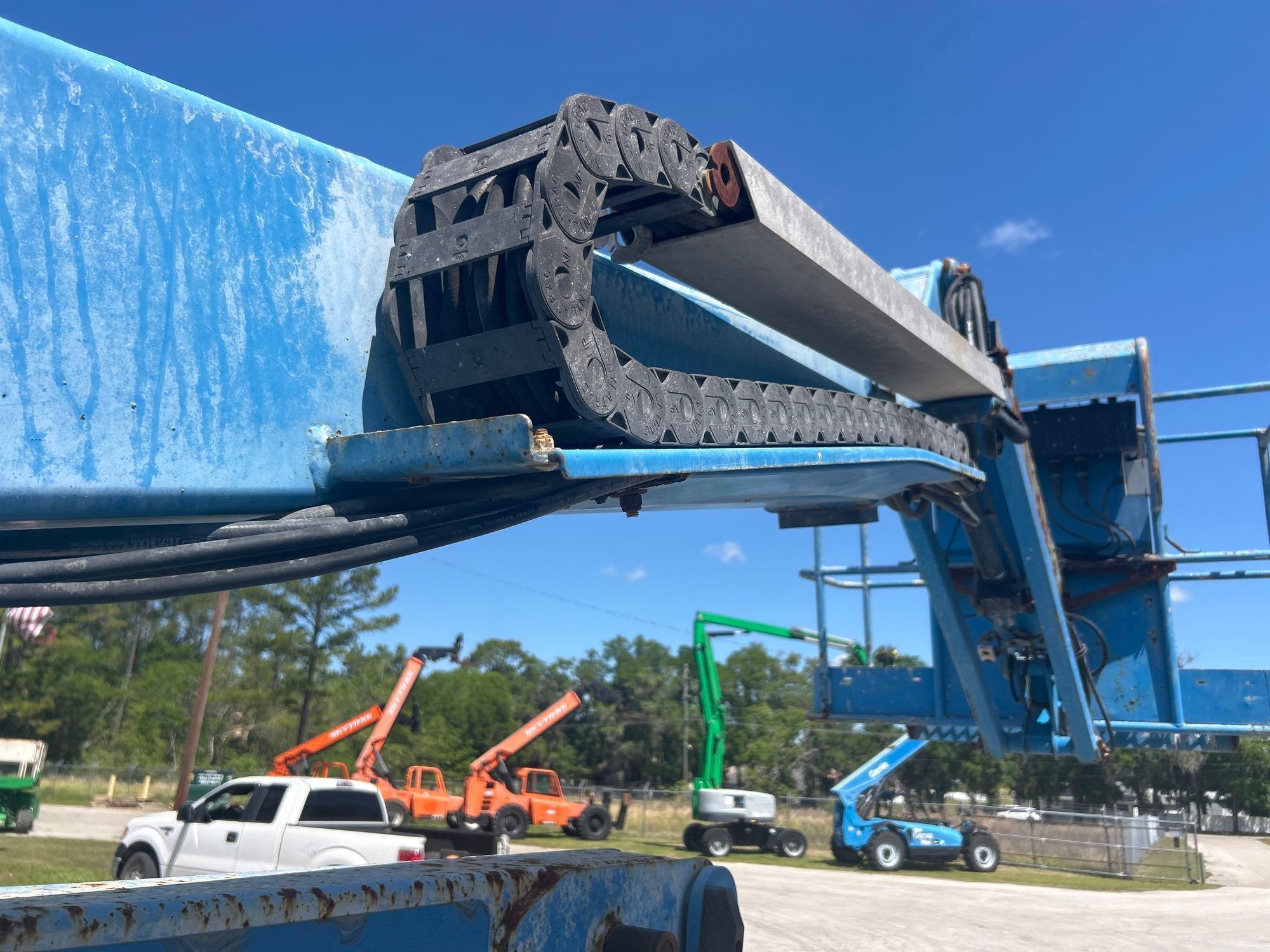GENIE Z-45/25J RT BOOM LIFT SN:Z452513A-47247 4x4, powered by diesel engine, equipped with 45ft.