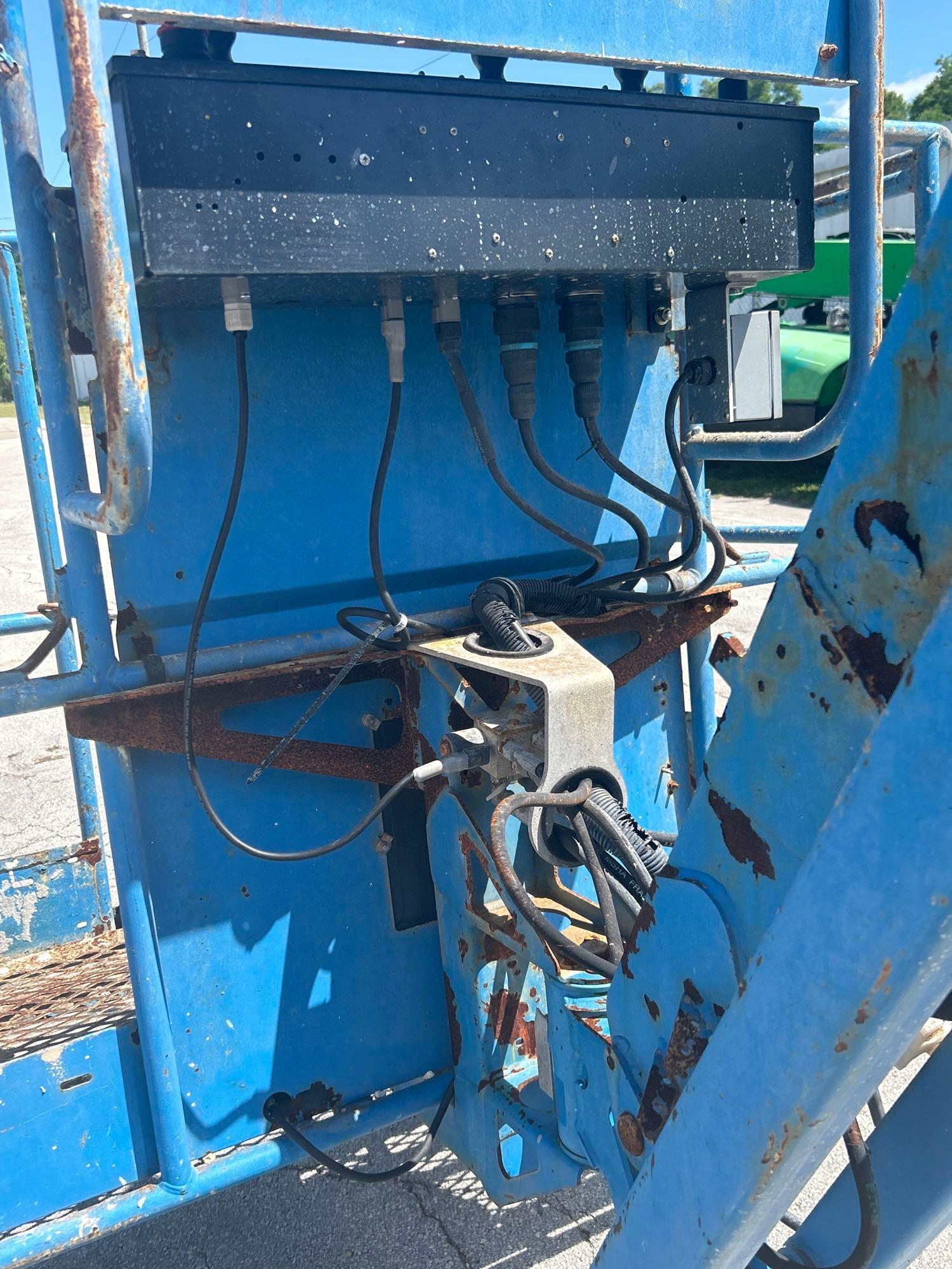GENIE Z-45/25J RT BOOM LIFT SN:Z452513A-47247 4x4, powered by diesel engine, equipped with 45ft.