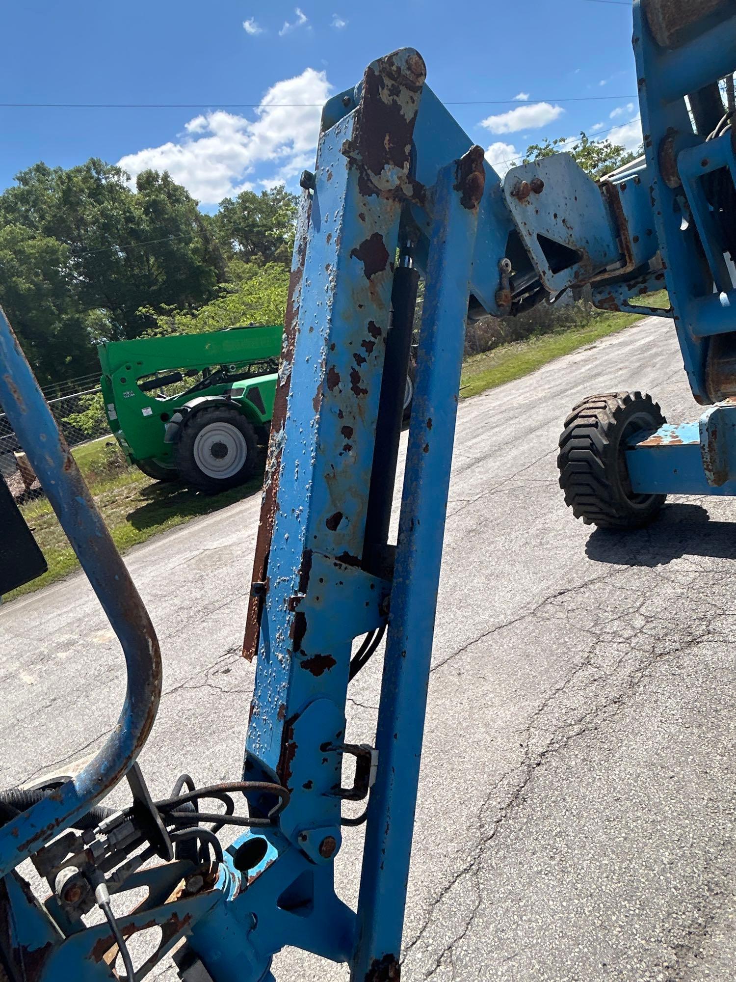 GENIE Z-45/25J RT BOOM LIFT SN:Z452513A-47247 4x4, powered by diesel engine, equipped with 45ft.