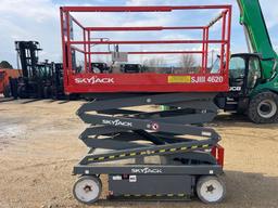 2016 SKYJACK SJIII 4620 SCISSOR LIFT SN:70027836 electric powered, equipped with 20ft. Platform