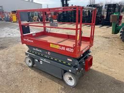 2016 SKYJACK SJIII 4620 SCISSOR LIFT SN:70027836 electric powered, equipped with 20ft. Platform