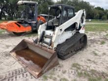 BOBCAT T300 RUBBER TRACKED SKID STEER SN:532011759 powered by a Bobcat V3300TE 4-cylinder diesel