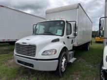 2020 FREIGHTLINER M2 VAN TRUCK VN:LS3376 powered by diesel engine, equipped with automatic