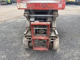 SKYJACK 3226 SCISSOR LIFT SN:270008681 electric powered, equipped with 26ft. Platform height, slide