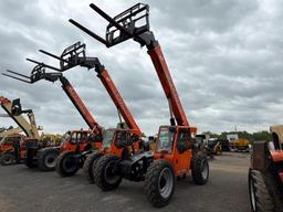 NEW UNUSED SKYTRAK 8042 TELESCOPIC FORKLIFT SN:160138224 4x4, powered by diesel engine, 74hp,