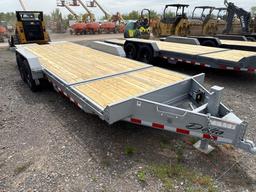 NEW 2025 DELTA 27TB TAGALONG TRAILER VN:69826 equipped with 16ft. Tilt deck, 4ft. Fixed deck,
