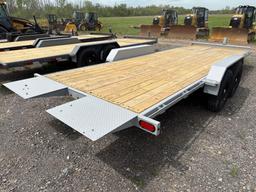 NEW 2025 DELTA 27TB TAGALONG TRAILER VN:69826 equipped with 16ft. Tilt deck, 4ft. Fixed deck,