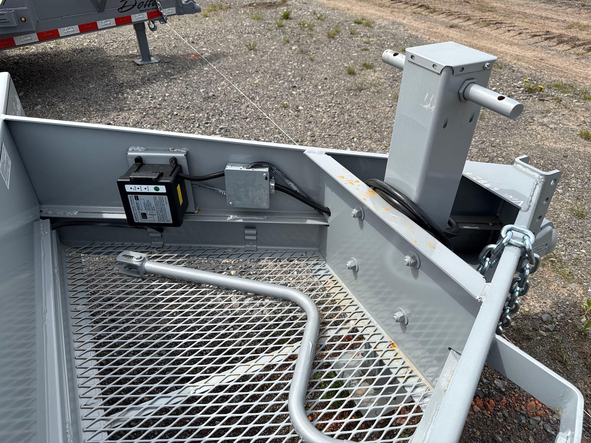 NEW 2025 DELTA 27TB TAGALONG TRAILER VN:69826 equipped with 16ft. Tilt deck, 4ft. Fixed deck,