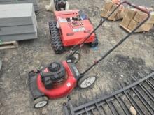 TROYBILT TB100 21IN. PUSH MOWER SUPPORT EQUIPMENT powered by Briggs & Stratton gas engine.