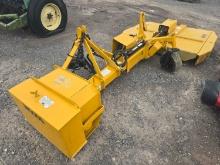 WOODS 60IN. BANK CUTTER TRACTOR ATTACHMENT 3pt hitch, PTO.