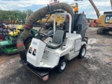 TENNANT 4300 LEAF VACUUM SN:3264 powered by diesel engine, 298 hours.