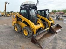 2021 CAT 246D3 SKID STEER SN:KC601413 powered by Cat diesel engine, equipped with EROPS, air, heat,