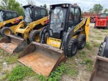 2021 NEW HOLLAND L216 SKID STEER SN:79124 powered by diesel engine, equipped with EROPS, air, heat,