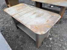 NEW 30IN. X 57IN. WELDING TABLE W/SHELF NEW SUPPORT EQUIPMENT