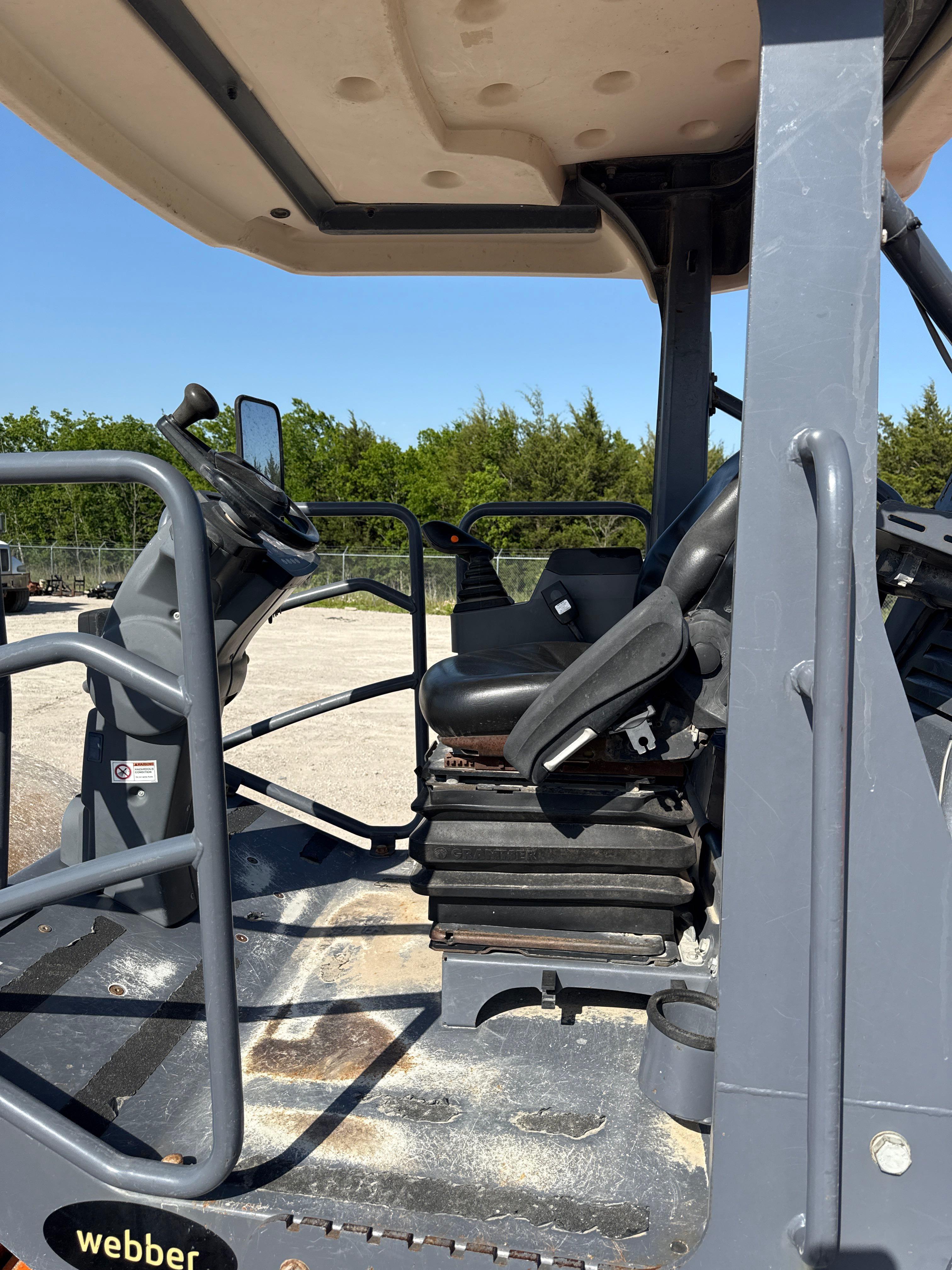 2018 HAMM H10I VIBRATORY ROLLER SN:H2350721 powered by diesel engine, equipped with OROPS, 84in.
