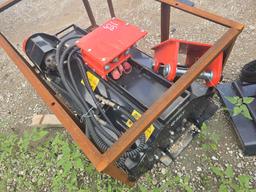 NEW AGT EXFLM115 ROTARY MOWER EXCAVATOR ATTACHMENT fits Cat 308 or similar.