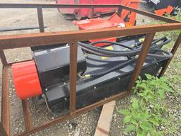 NEW AGT EXFLM115 ROTARY MOWER EXCAVATOR ATTACHMENT fits Cat 308 or similar.