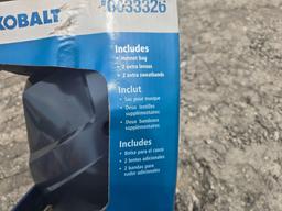 NEW KOBALT WELDING HELMET *AUTO DARKENING* FIXED SHADE NEW SUPPORT EQUIPMENT