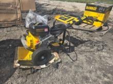 NEW DEWALT 61147 3300PSI PRESSURE WASHER powered by Dewalt 208cc gas engine, equipped with 2.4 GPM,