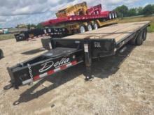 NEW 2025 DELTA TAGALONG TRAILER VN:N68380 equipped with 23,400 GVWR, 26ft. long tilt deck, 8ft wide,