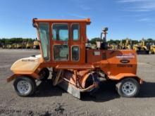 2018 BROCE CRT350 SWEEPER SN:411113 powered by diesel engine, equipped with EROPS, air, heat, 8ft.