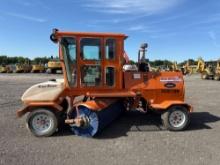 2018 BROCE CRT350 SWEEPER SN:411115 powered by diesel engine, equipped with EROPS, air, heat, 8ft.