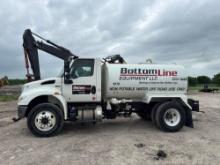 2022 INTERNATIONAL MV607 WATER TRUCK VN:1HTEUMMN6NH355063 powered by diesel engine, equipped with