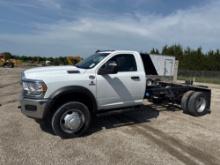 NEW UNUSED RAM 5500 CAB & CHASSIS 4x4, powered by Cummins 6.7L I6 turbo diesel engine, equipped with
