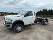 NEW UNUSED RAM 5500 CAB & CHASSIS 4x4, powered by Cummins 6.7L I6 turbo diesel engine, equipped with