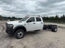 NEW UNUSED RAM 5500 CAB & CHASSIS 4x4, powered by Cummins 6.7L I6 turbo diesel engine, equipped with