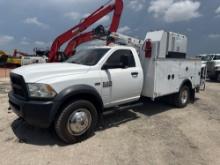 2018 RAM 5500 SERVICE TRUCK VN:179722 powered by 6.4L gas engine, equipped with automatic