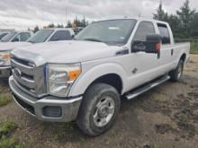 2016 FORD F250XLT PICKUP TRUCK VN:1FT7W2BTXGED38521 4x4, powered by 6.7L diesel engine, equipped