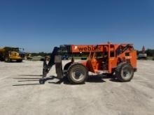 2018 JLG 10054 TELESCOPIC FORKLIFT SN:0160083987 4x4, powered by diesel engine, 110hp, equipped with