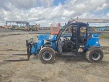 2015 GENIE GTH5519 TELESCOPIC FORKLIFT SN:4302 4x4, powered by diesel engine, equipped with OROPS,