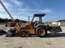 2015 CASE 570NEP LOADER LANDSCAPE TRACTOR SN:NFC726004 4x4, powered by diesel engine, equipped with