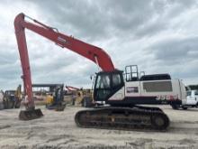 2021 LINKBELT 350X4 LR LONG REACH EXCAVATOR SN:LBX350Q7NLLRX2113 powered by diesel engine, equipped