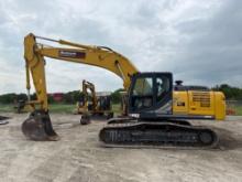 2022 KOBELCO SK260LC-11 HYDRAULIC EXCAVATOR SN:18020049 powered by diesel engine, equipped with Cab,